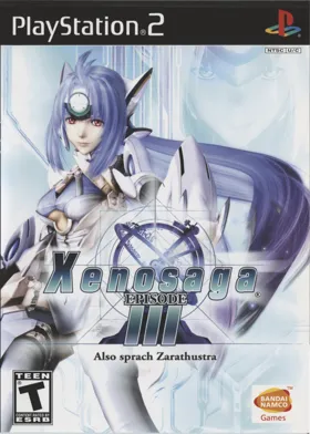 Xenosaga Episode III - Also sprach Zarathustra box cover front